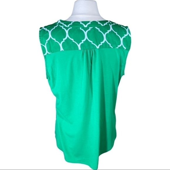 Hanna & Gracie Sleeveless Shell Blouse XL - Picture 4 of 5